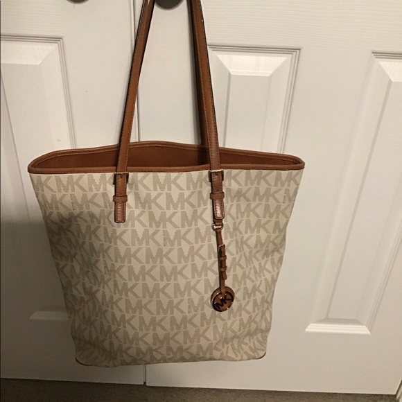 Michael Kors large tote beige - Picture 2 of 3